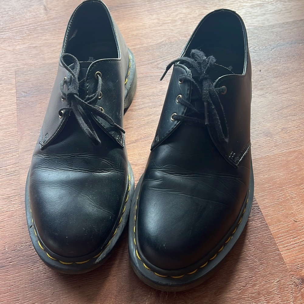 Dr.Martens Black Leather Oxford shoes
